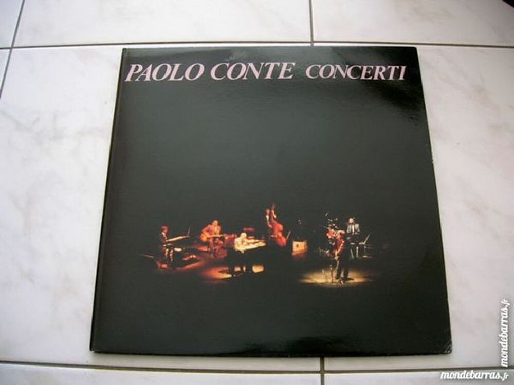 DOUBLE 33 TOURS PAOLO CONTE Concerti CD et vinyles