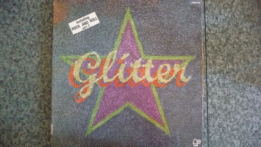 ALBUM VINYLE 33 TOURS GARRY -GLITTER CD et vinyles