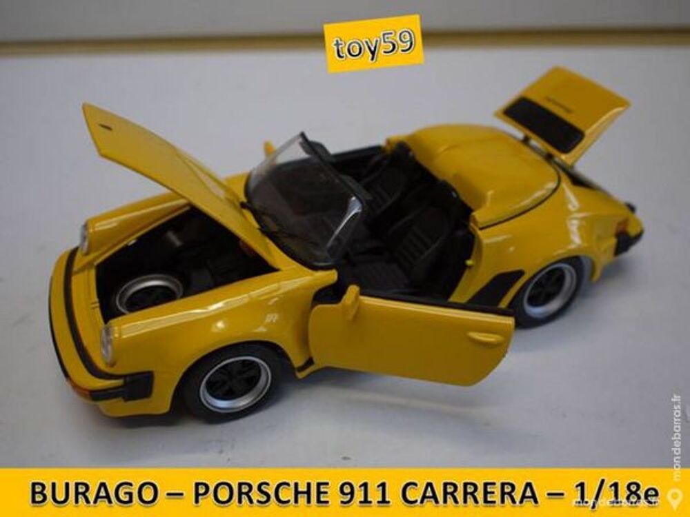 Rare PORSCHE 911 SPEEDSTER 1989 au 1/18e MAISTO Jeux / jouets