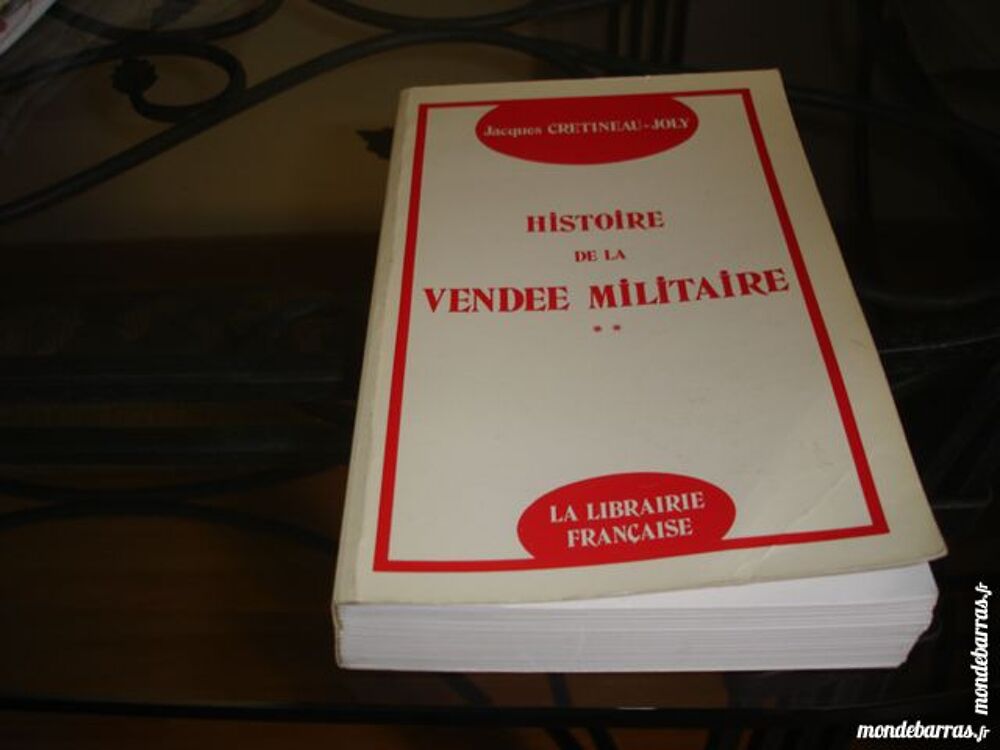 livres d'histoire de la vend&eacute;e militaire Livres et BD
