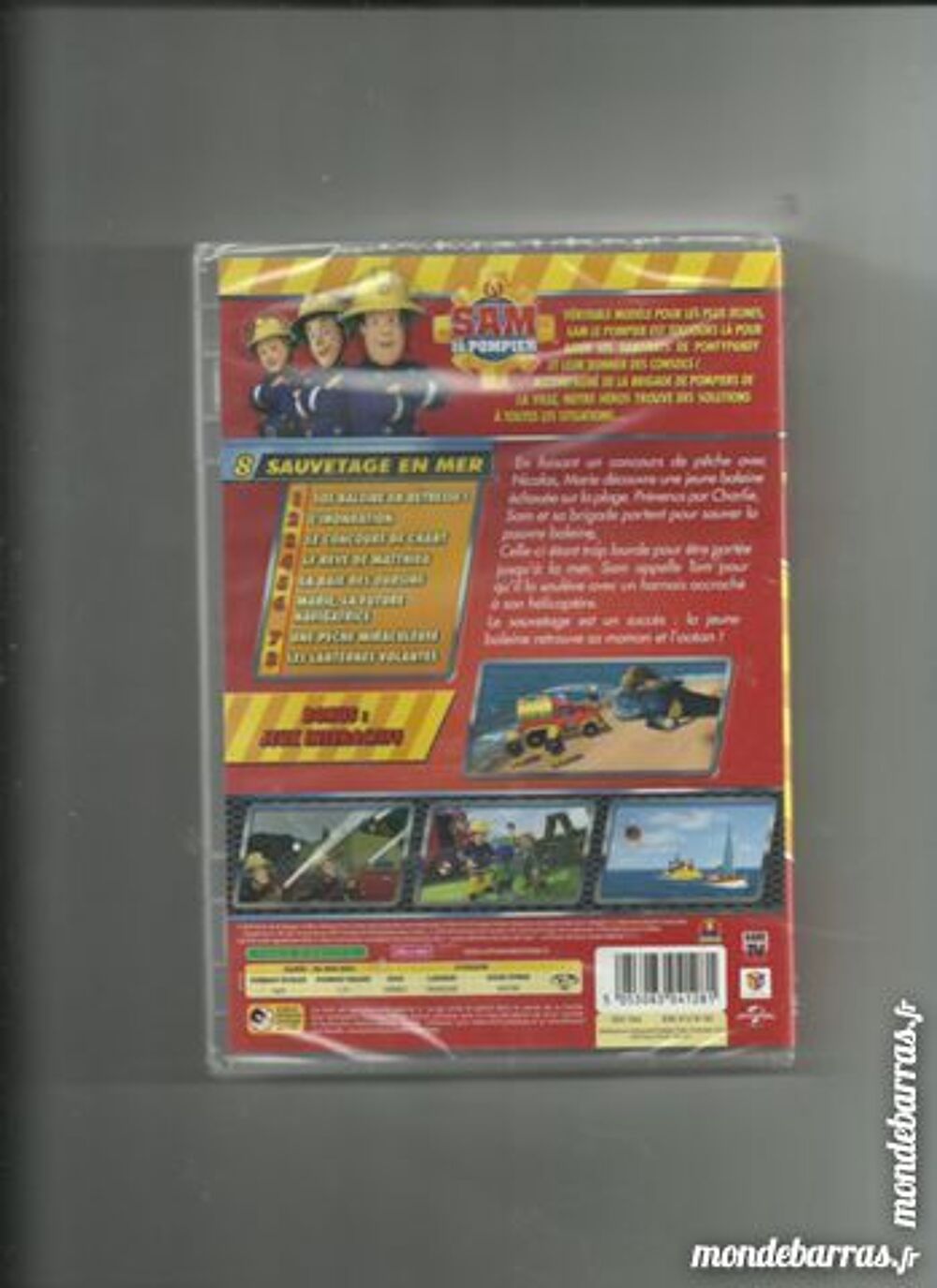 DVD NEUF SAM LE POMPIER DVD et blu-ray