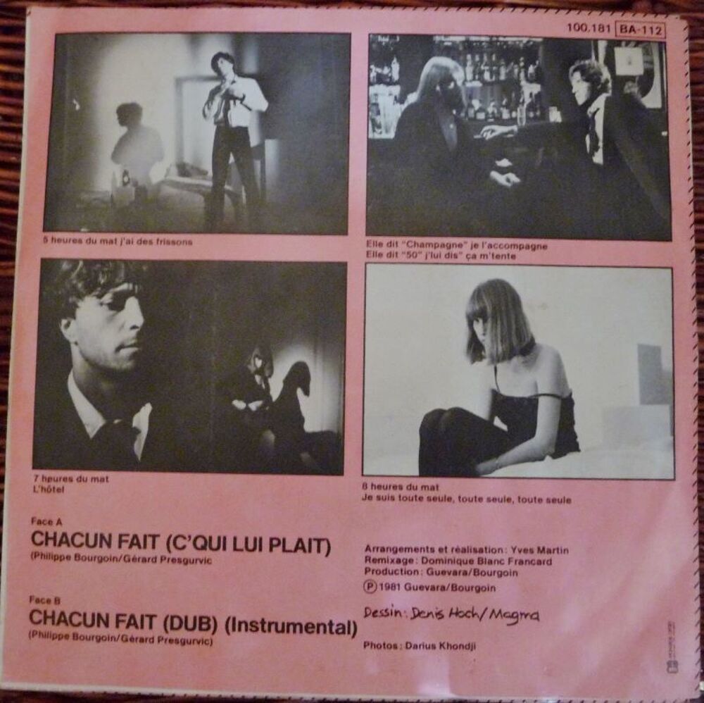 Vinyl CHAGRIN d'AMOUR CD et vinyles
