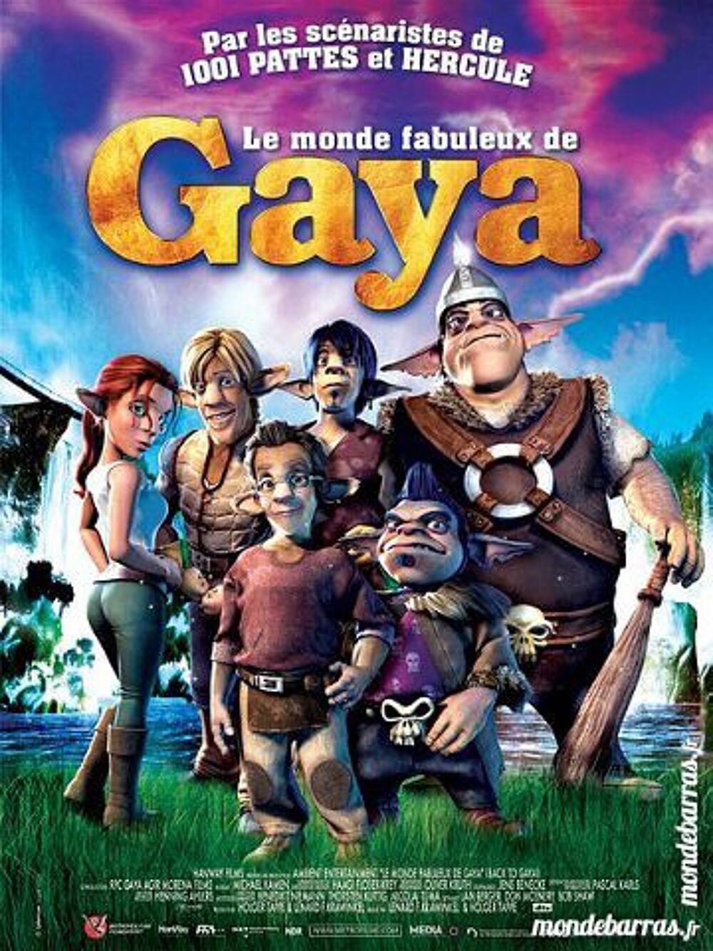 K7 vhs: Le Monde fabuleux de Gaya (401) DVD et blu-ray
