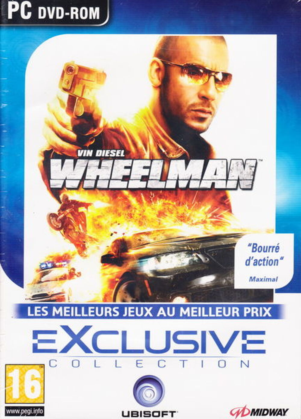DVD jeu PC Vin Diesel Wheelman NEUF blister
Consoles et jeux vidéos