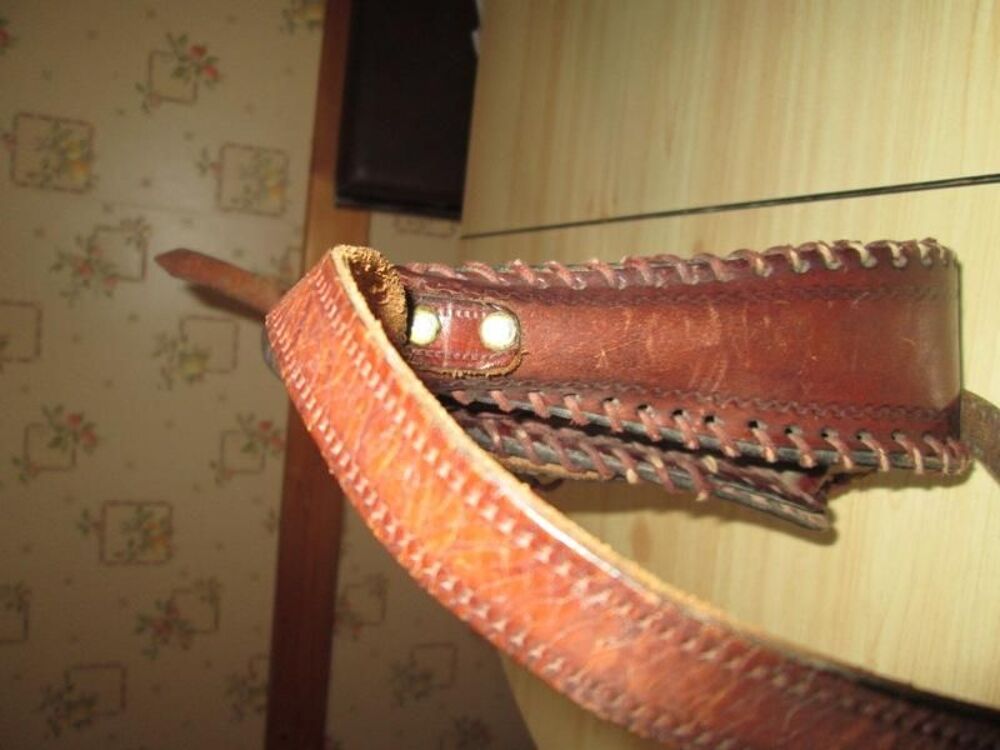 Sac en cuir ancien Maroquinerie