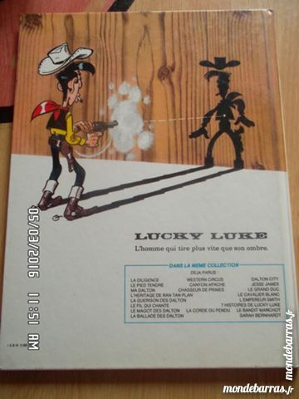 BD LUCKY LUKE SARAH BERNHARDT Livres et BD