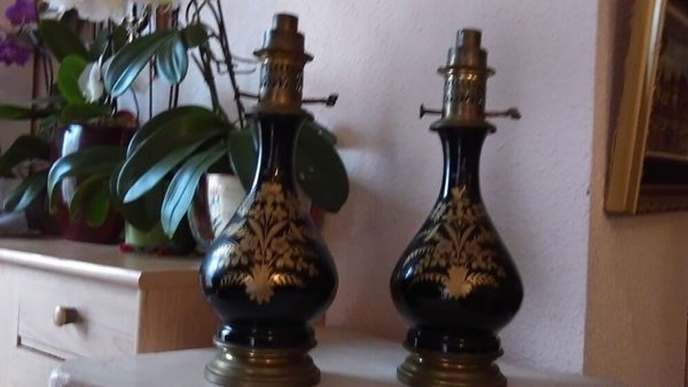 Paire de Lampes anciennes Décoration