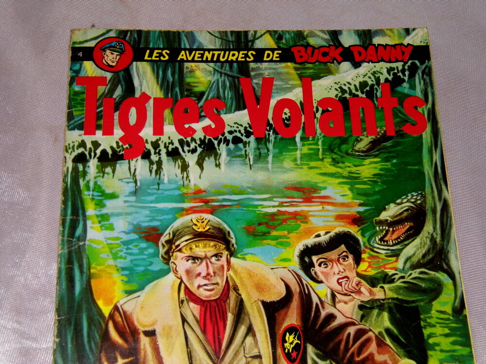 Bande dessin&eacute;e BUCK DANNY tigres volant DUPUIS BD 1974 Livres et BD
