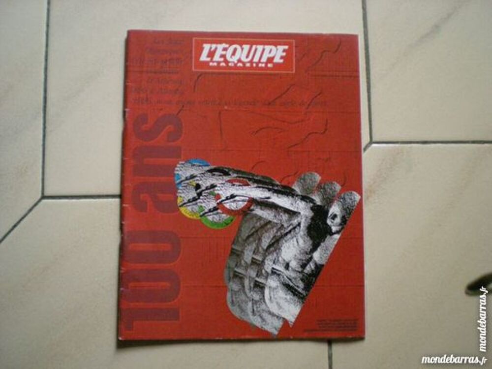 "Livre equipe magasine "" 100 ans de jeux olym" Livres et BD