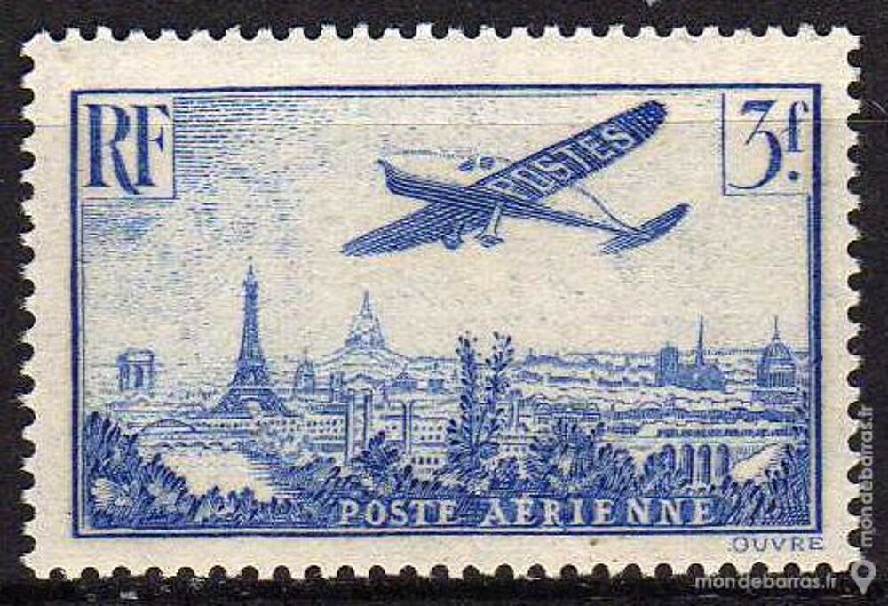 Timbre France NEUF** N&deg; 12 POSTE AERIENNE 