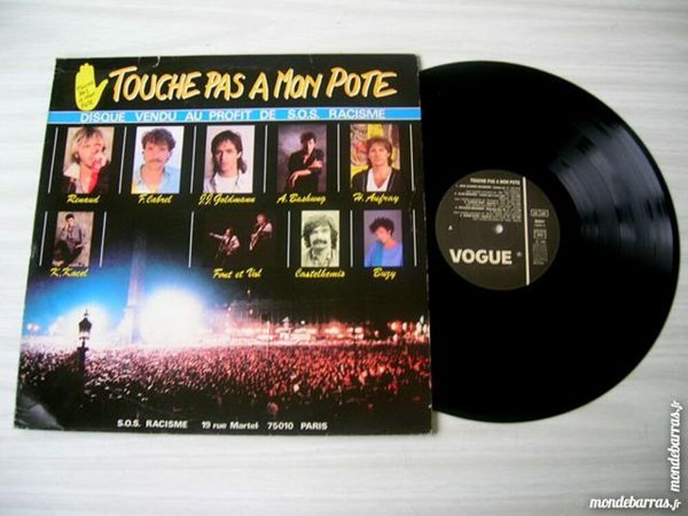 33 TOURS RENAUD GOLDMAN Touche pas &agrave; mon pote CD et vinyles