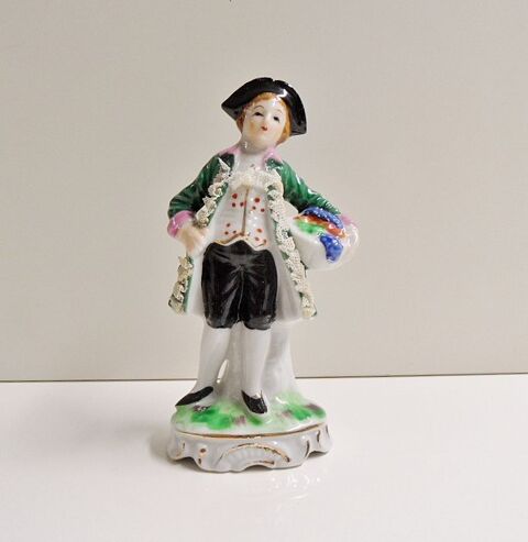 FIGURINE PORCELAINE STATUETTE PERSONNAGE XVIIIme SIECLE 39 Marseille 11 (13)