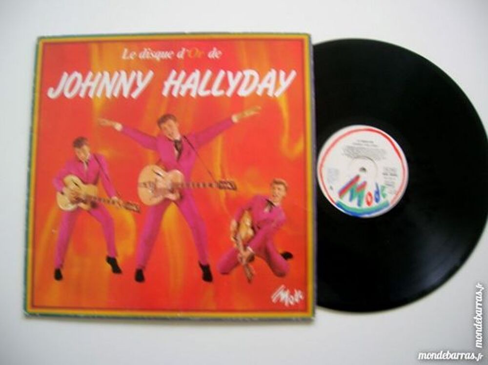 33 TOURS JOHNNY HALLYDAY Le Disque d'Or (MODE) CD et vinyles