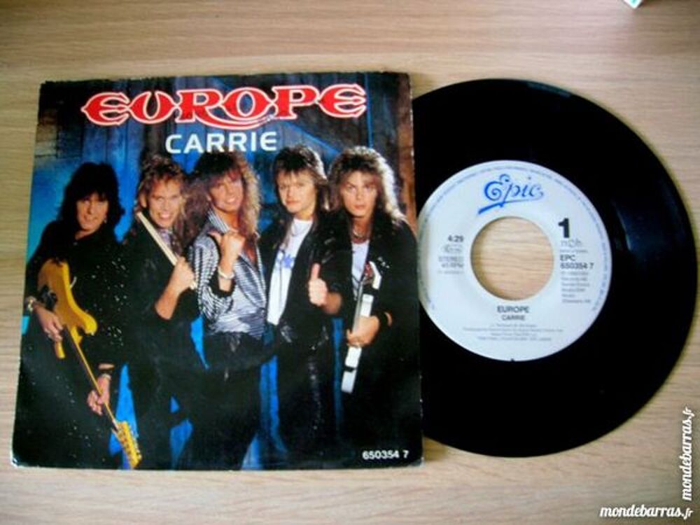 45 TOURS EUROPE Carrie CD et vinyles