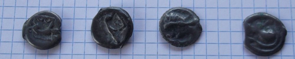 4 pi&eacute;ces gauloises 