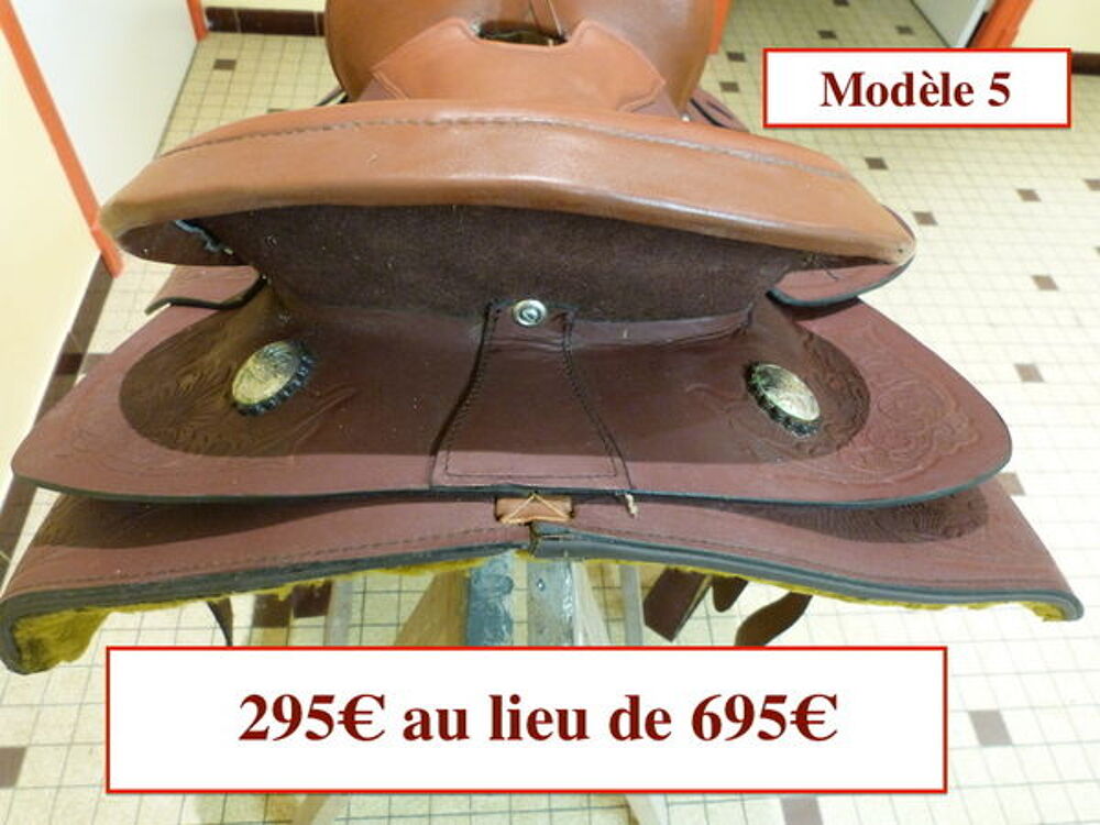 Selle western neuve moins ch&egrave;re que d'occasion Sports