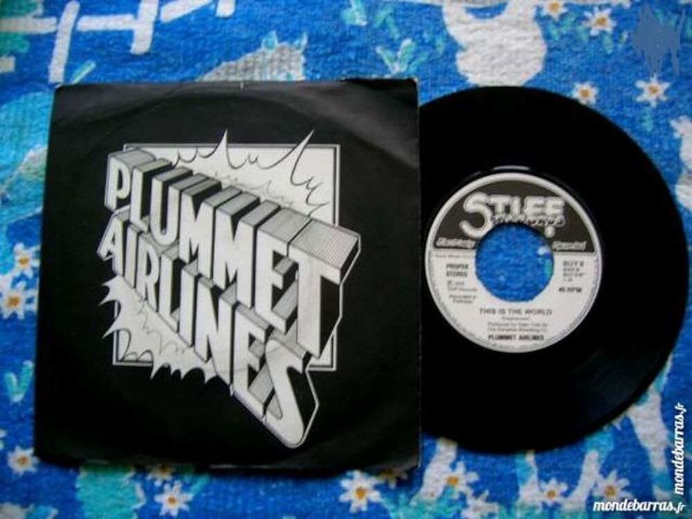 45 TOURS PLUMMET AIRLINES Silver shirt CD et vinyles