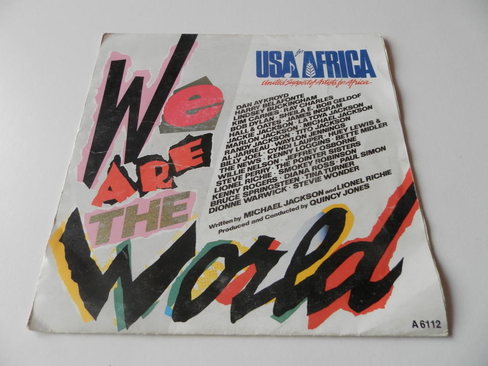 USA FOR AFRICA - we are the world / grace CD et vinyles