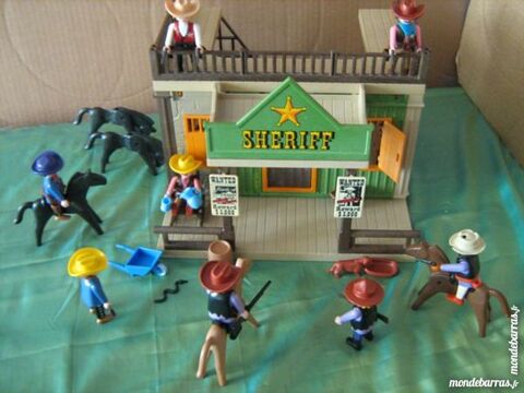 PLAYMOBIL MAISON SHERIFF ET BANDITS ET PLUS 35 Brest (29)