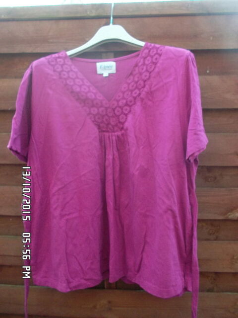 HAUT VIOLET T.50-52*JUSTE 3E*KIKI60230 3 Chambly (60)