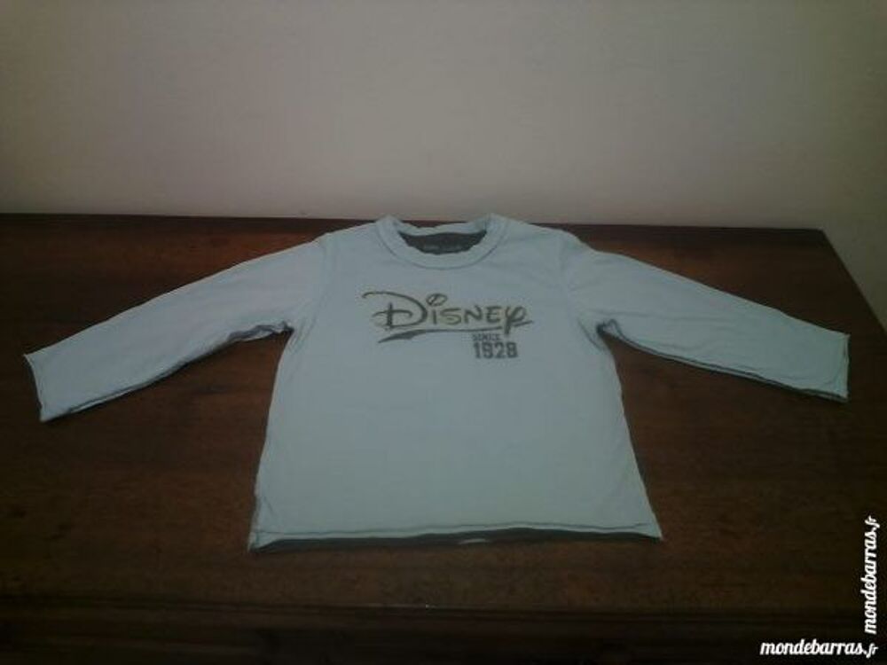 T-shirt r&eacute;versible DISNEY 5 ans - TBE Vêtements enfants