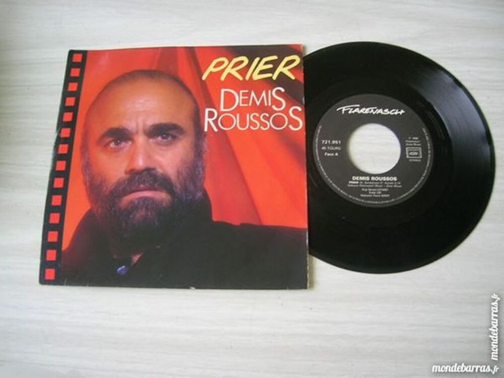 45 TOURS DEMIS ROUSSOS Prier CD et vinyles