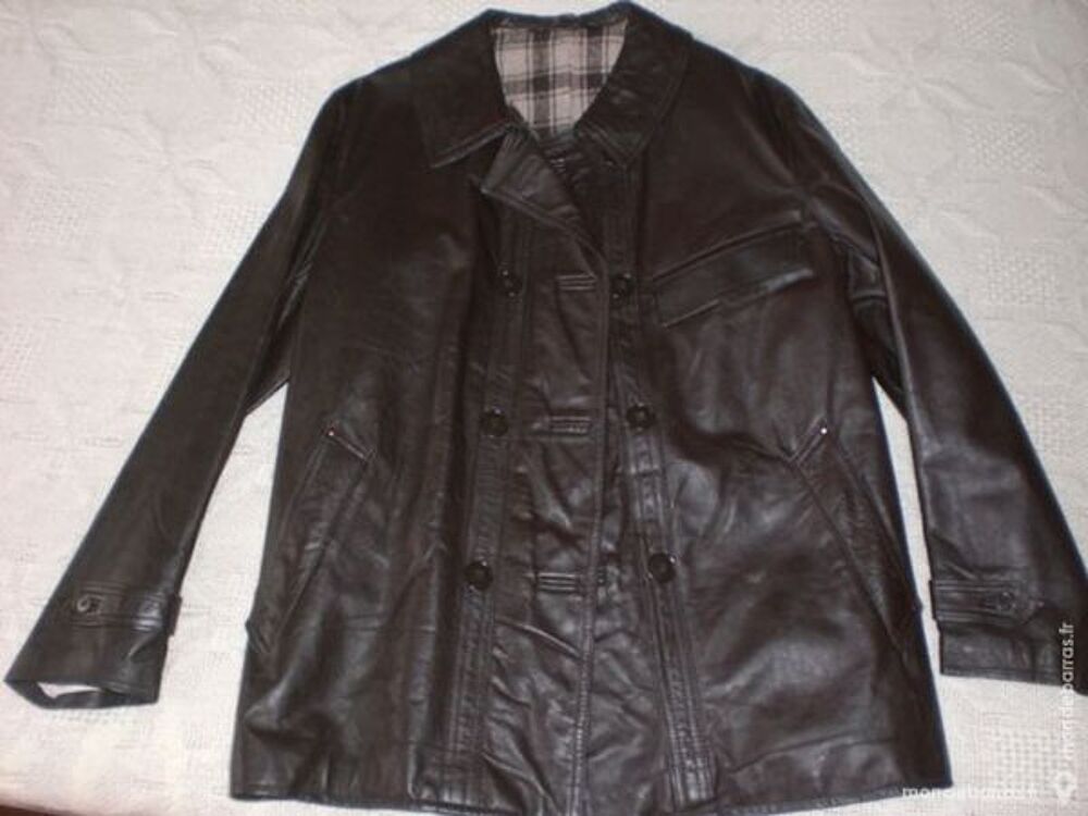veste cuir toute neuve Vêtements