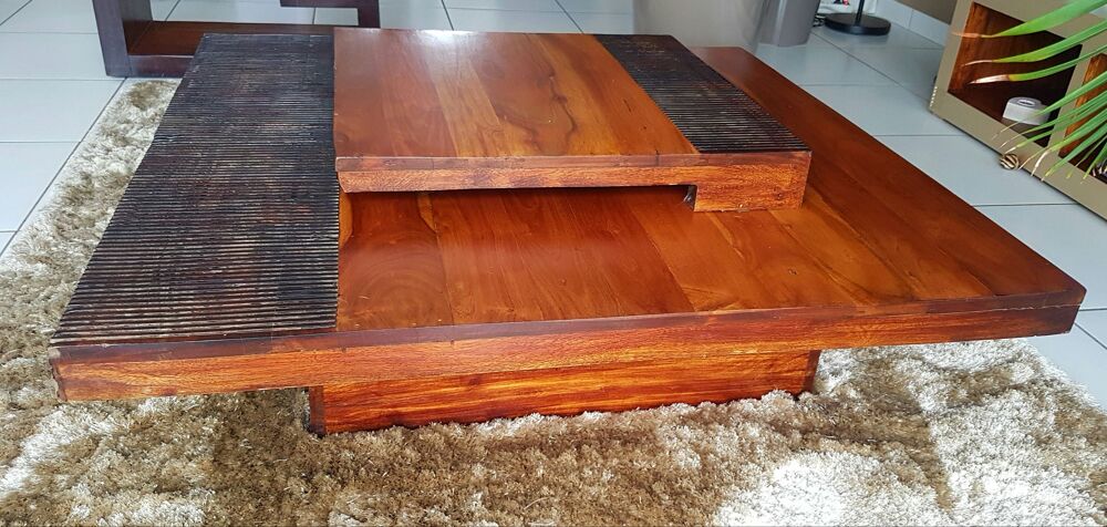 Ensemble Table basse et bout de canap&eacute; Meubles