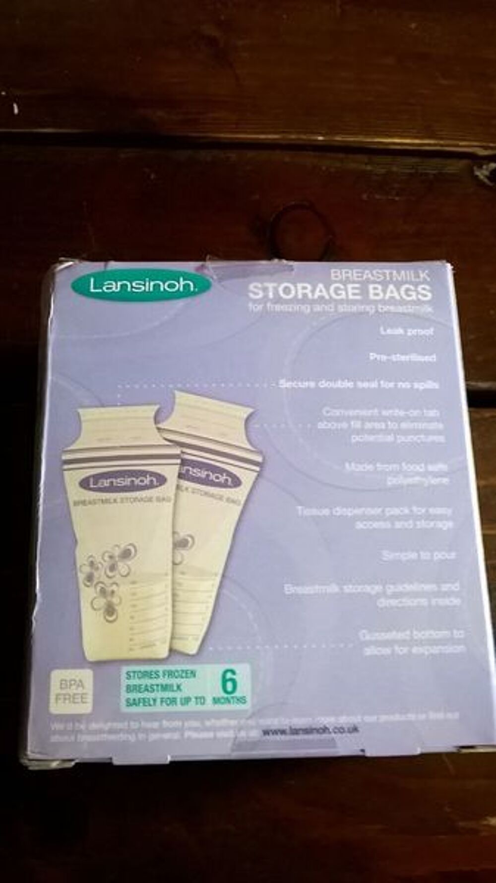sac de cong&eacute;lation lait maternel Puériculture