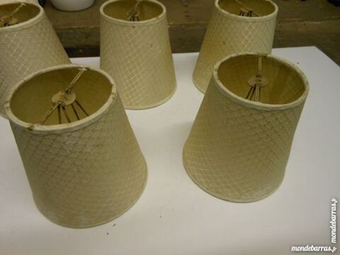 lot de 5 chapeaux de lampe N1 p68 12 Grzieu-la-Varenne (69)