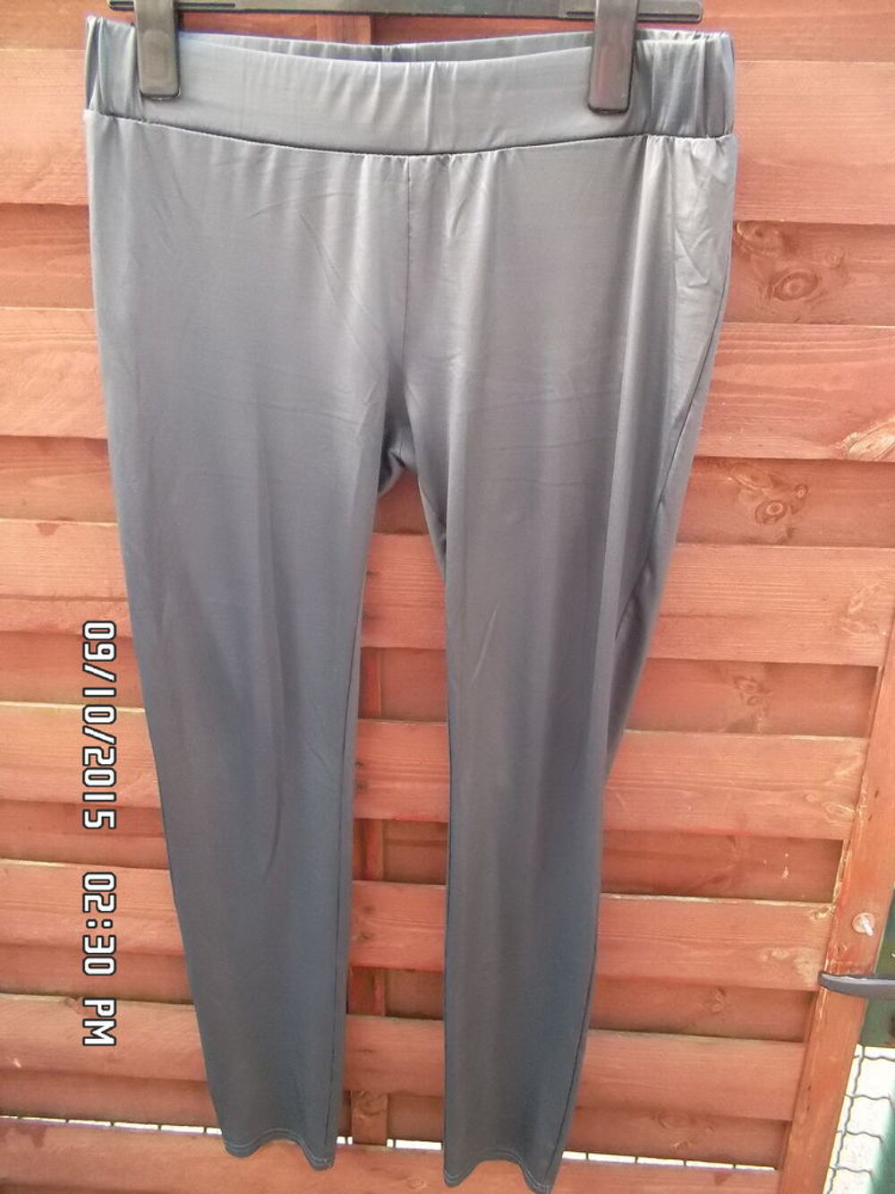 LEGGING GRIS BRILLANT*JUSTE 2E*KIKI60230 Vêtements