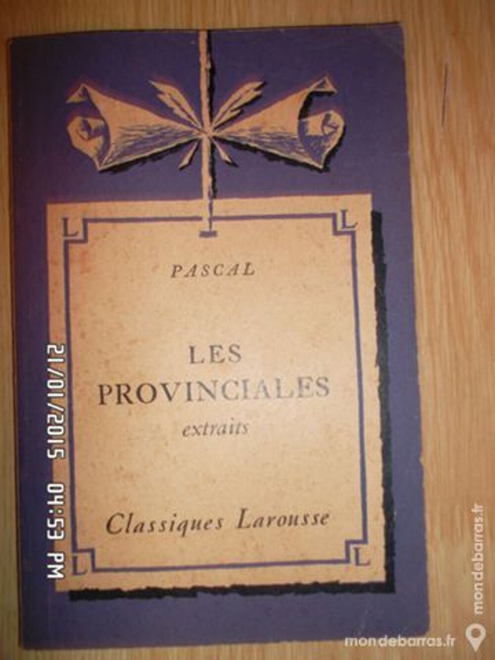 LES PROVINCIALES*JUSTE 3E*KIKI60230 Livres et BD