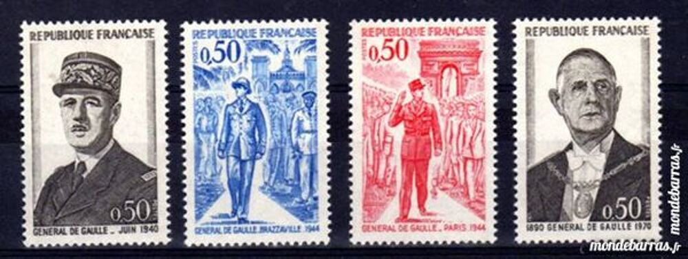 N&deg; 1695 &agrave; 1698 Ann&eacute;e 1973 NEUFS** 