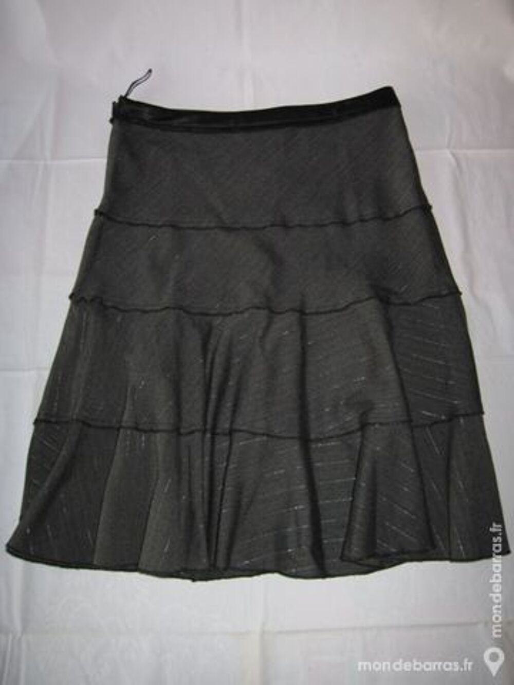 Jupe femme 36 morgan gris fonc&eacute; Vêtements