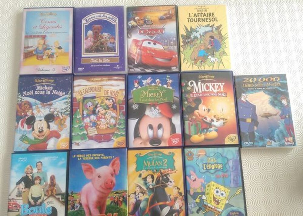 DVD TBE 5 € PIECE DVD et blu-ray