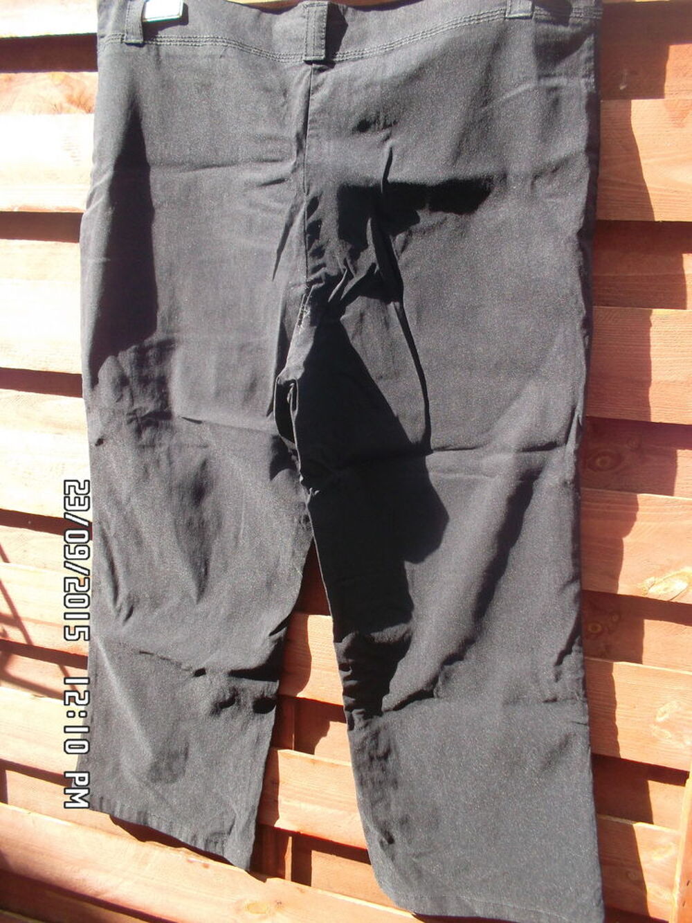 PANTACOURT NOIR T.48*JUSTE 2E*KIKI60230 Vêtements