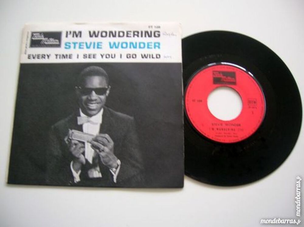45 TOURS STEVIE WONDER I'm wondering CD et vinyles
