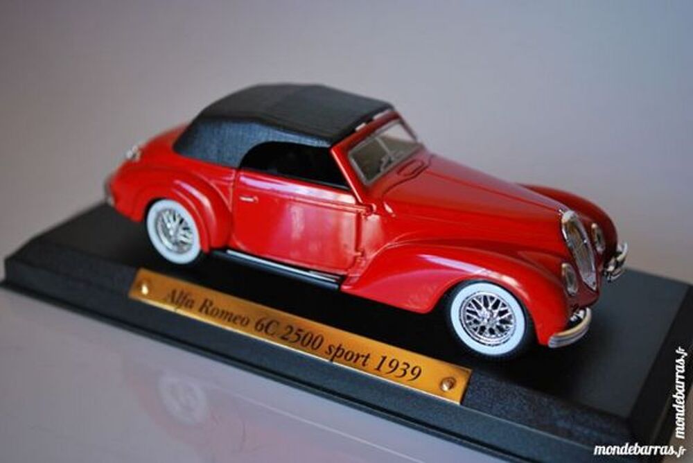 Alfa Romeo 6c 2500 cabrio 1939 1/43 Solido Neuf Jeux / jouets