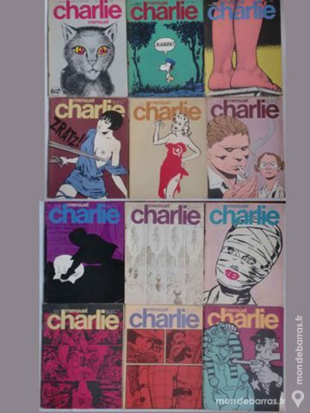 Revue BD Charlie et Pilote et Charlie 