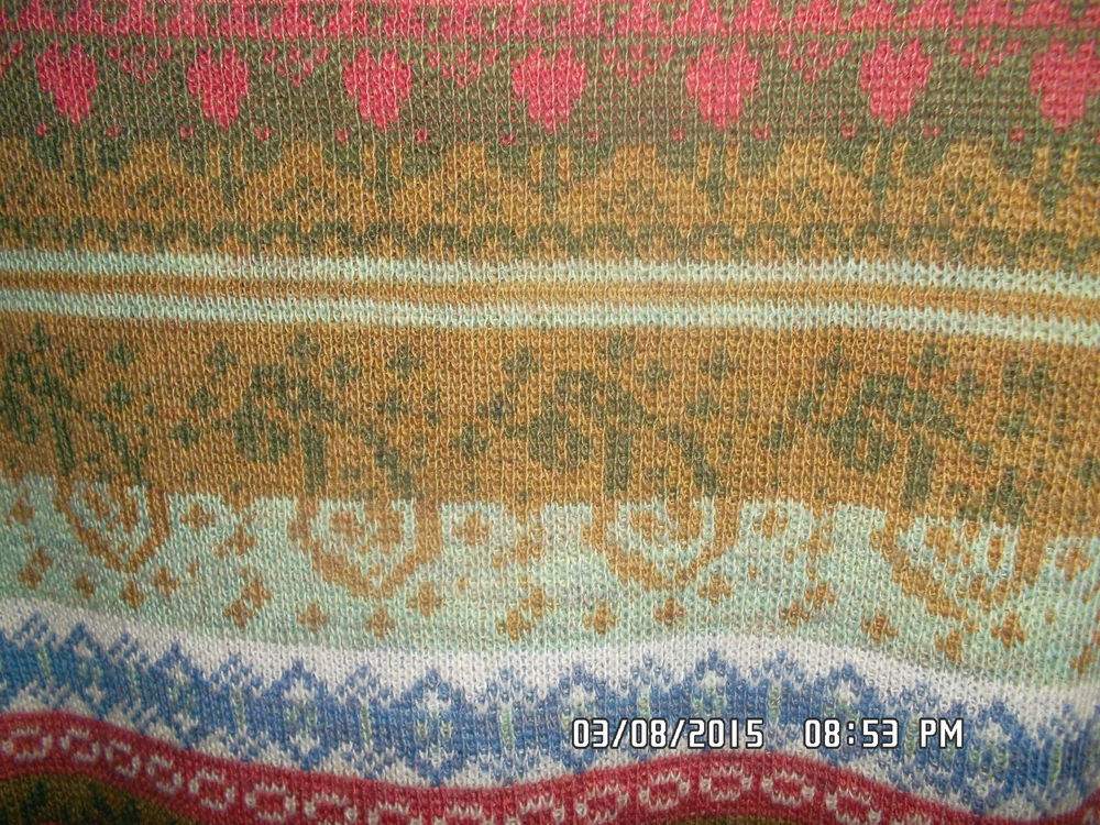 PULL MULTICOLORE*JUSTE 3E*KIKI60230 Vêtements
