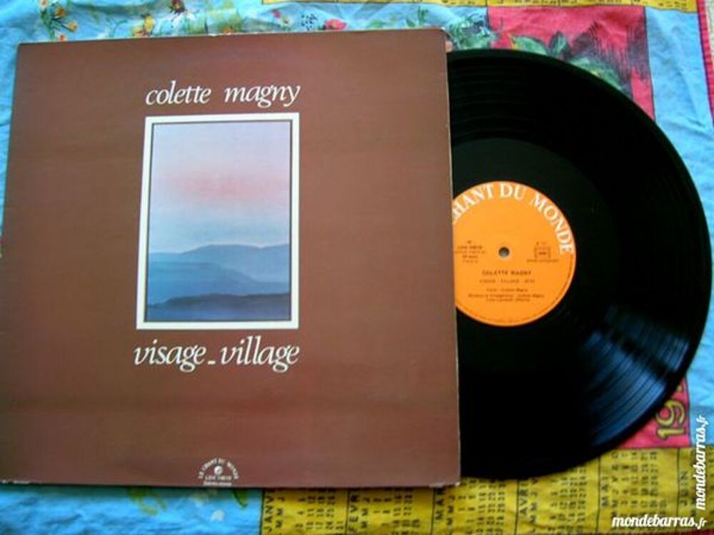33 TOURS COLETTE MAGNY Visage-village CD et vinyles