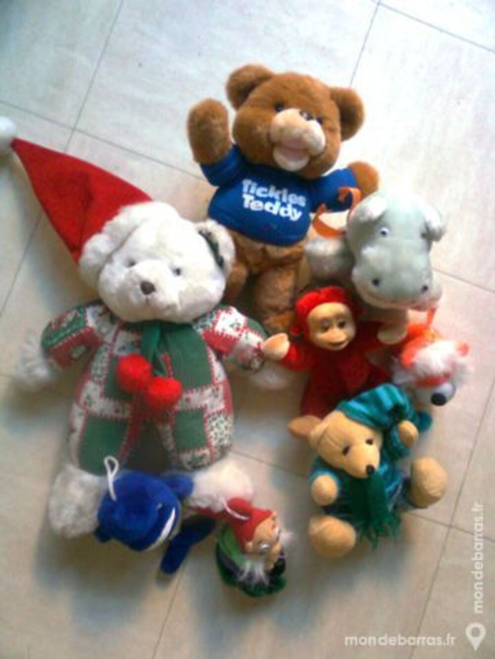 peluches de tailles diverses - zoe Jeux / jouets