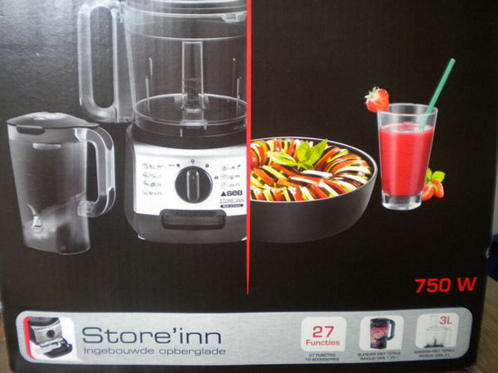 Robot seb store INN sucessor 3l noir neuf Electroménager