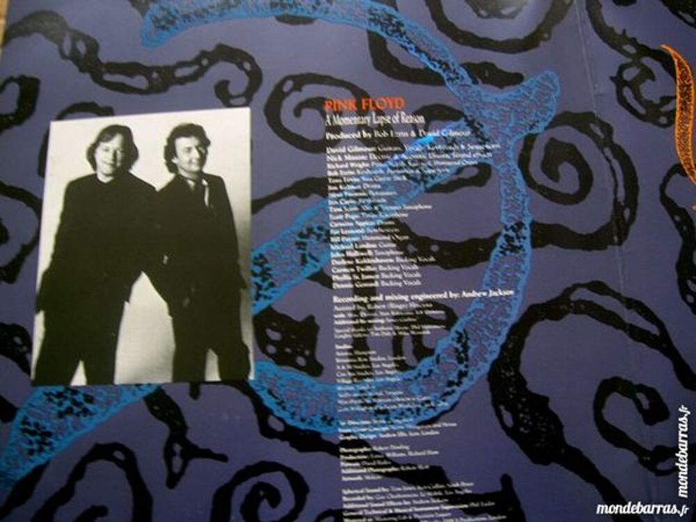 33 TOURS PINK FLOYD A momentary lapse of reason CD et vinyles