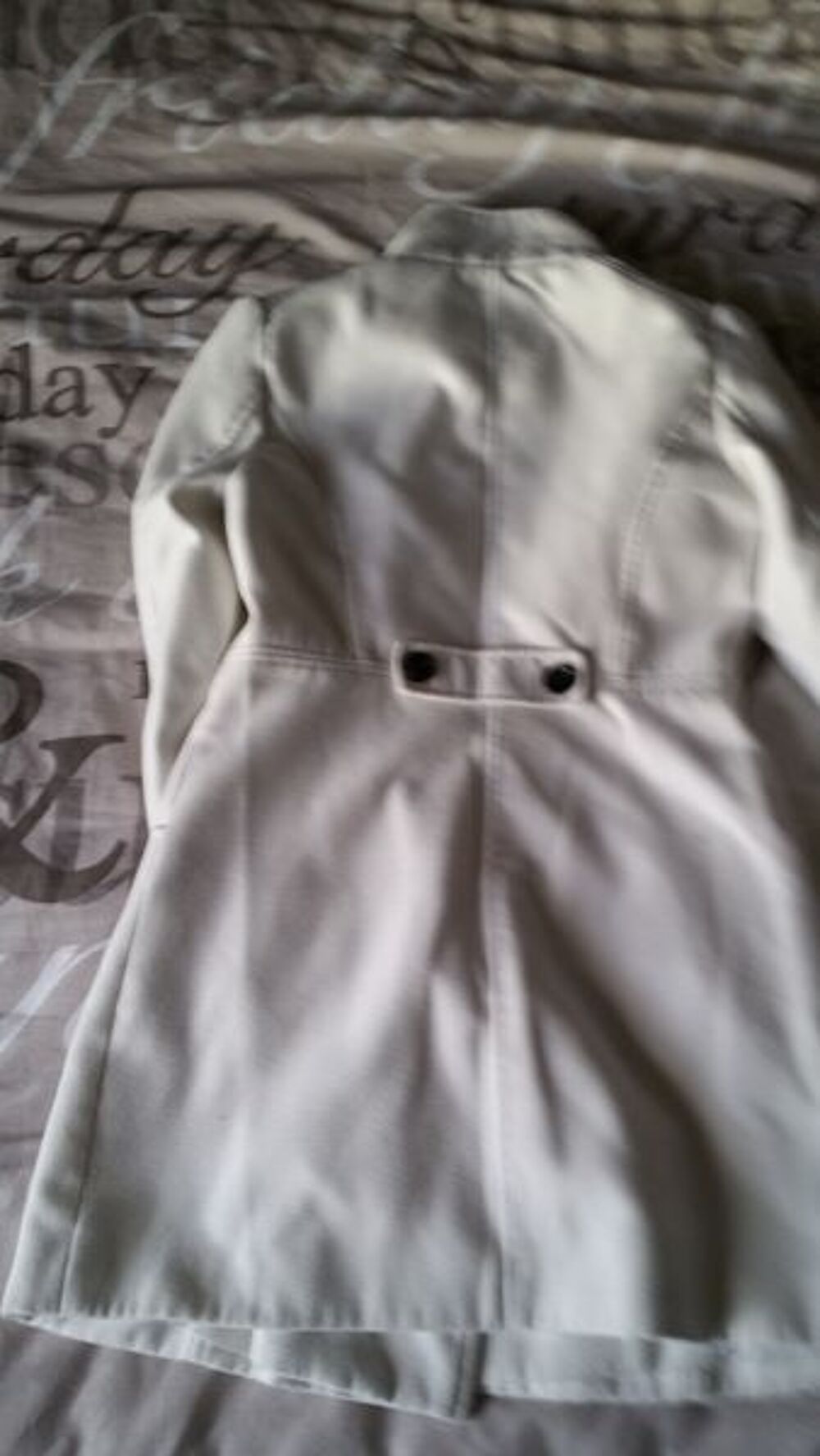 Manteau blanc taille 38 Vêtements