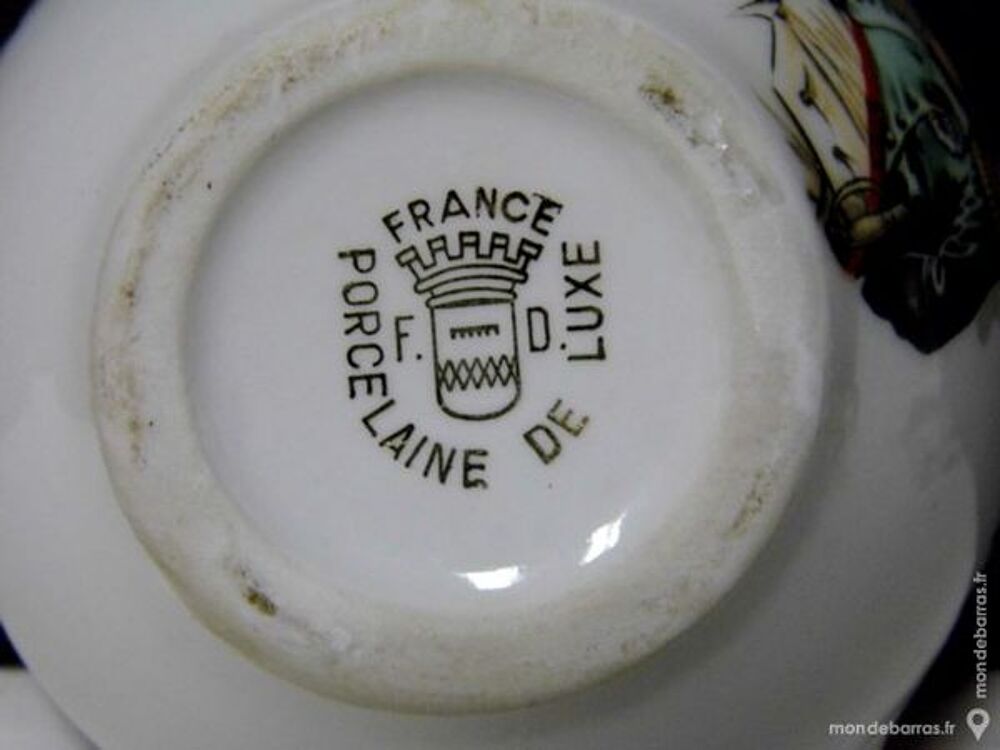 Empereur napoleon bonaparte tasse porcelaine luxe Décoration