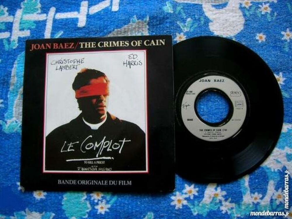 45 TOURS JOAN BAEZ The crimes of Ca&iuml;n CD et vinyles