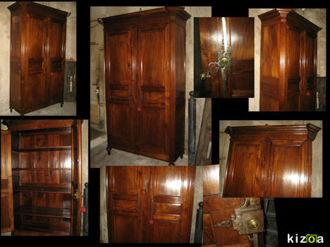 Belle armoire noyer �poque XVIII em Provencale en parfait �t 2000 Marseille 13 (13)