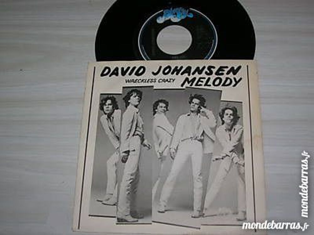 45 TOURS DAVID JOHANSEN Melody CD et vinyles