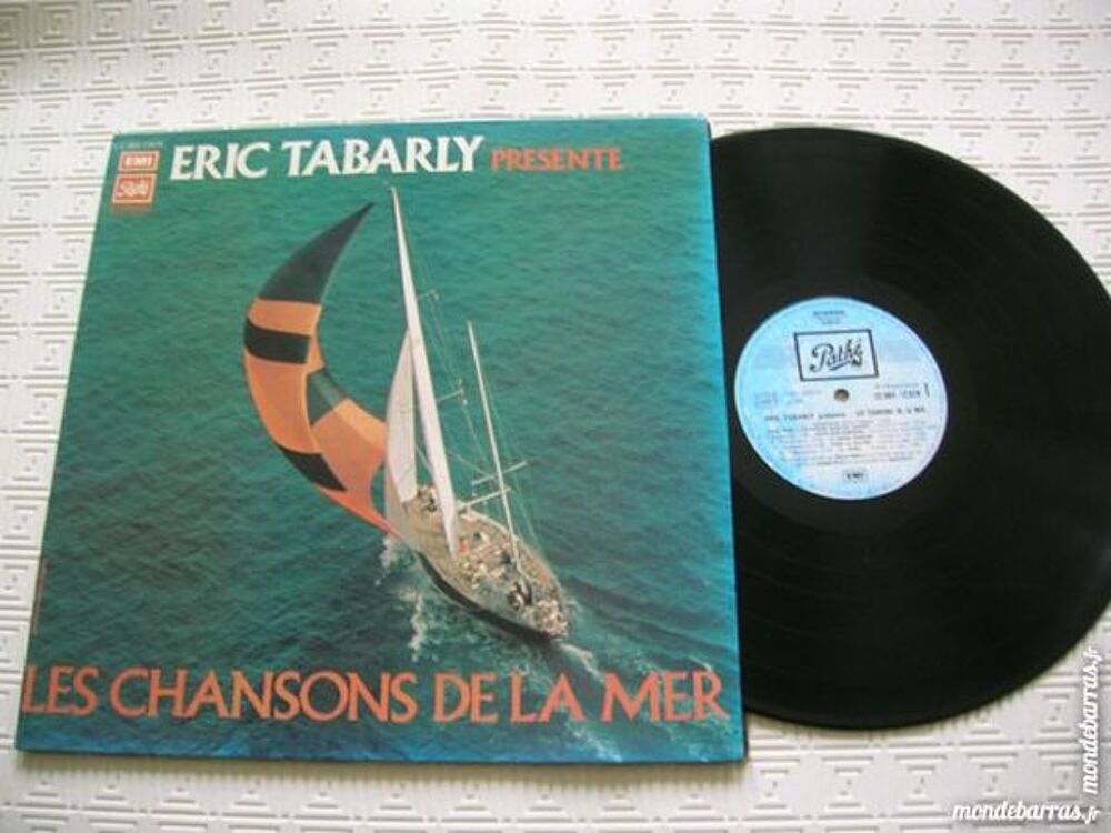 33 TOURS ERIC TABARLY pr&eacute;sente Les Chansons CD et vinyles